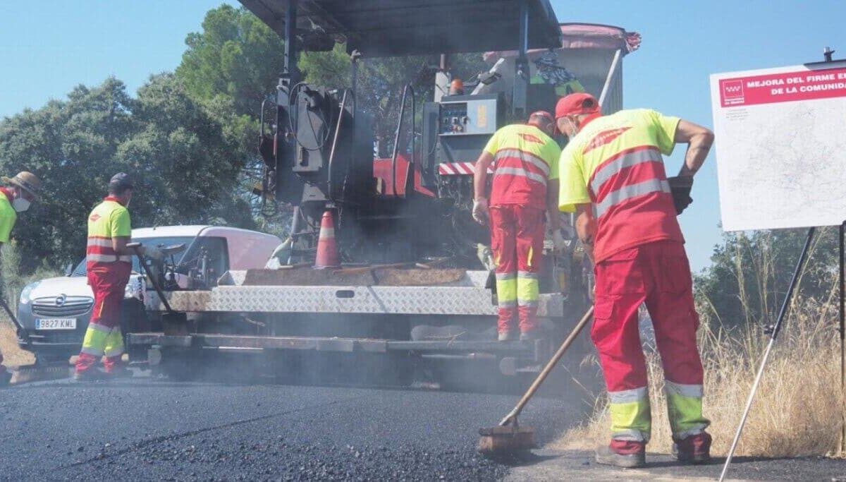 La Comunidad de Madrid inicia obras de mejora en dos carreteras de Cobeña y Ajalvir