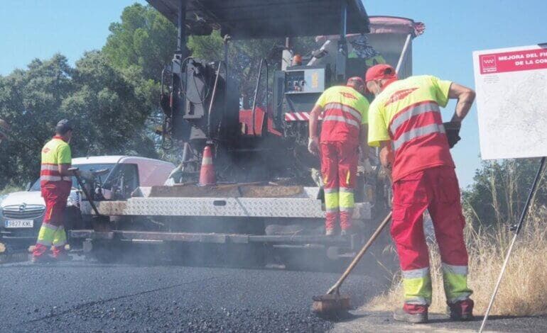La Comunidad de Madrid inicia obras de mejora en dos carreteras de Cobeña y Ajalvir