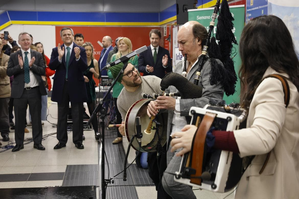 El Metro de Madrid se llena de música y actividades hasta el domingo por San Patricio 