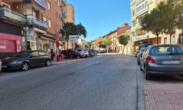 Continúan las obras de peatonalización del centro histórico de Alcalá de Henares por la calle Río Sil