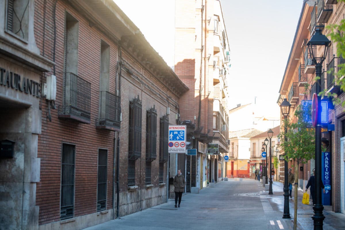 Alcalá de Henares transforma las calles Talamanca y Ángel en un gran eje peatonal y comercial