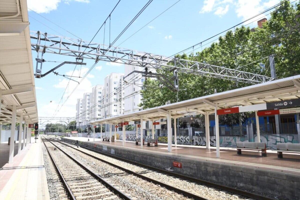 Adif inicia esta noche trabajos de mantenimiento en la estación de Coslada y otras seis estaciones de Cercanías Madrid 