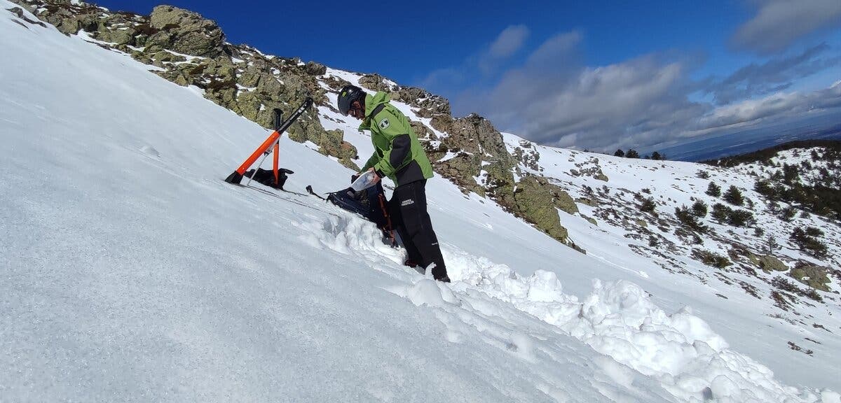 La Sierra de Guadarrama, en nivel 2 por riesgo de aludes este fin de semana 