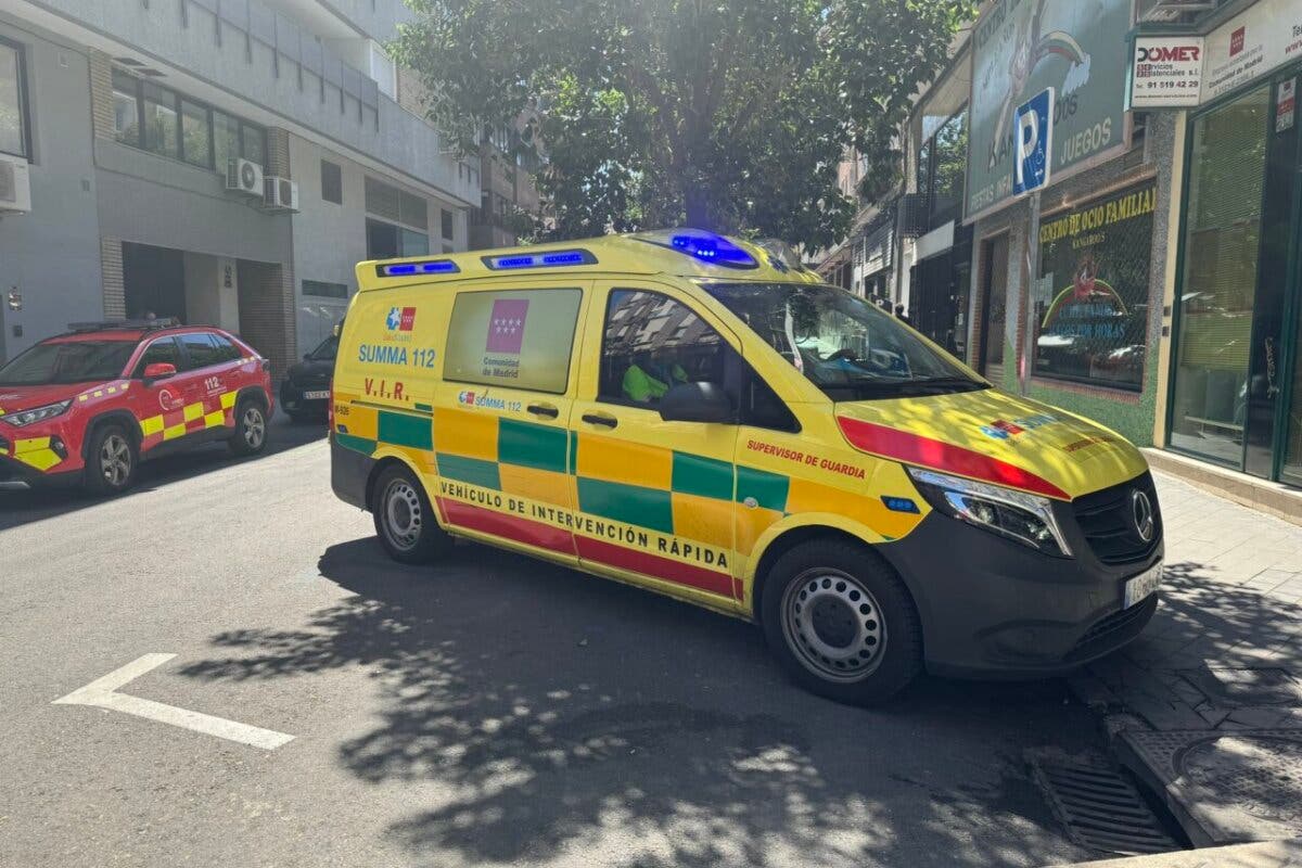 Herido grave un trabajador al precipitarse desde seis metros de altura en una obra en Madrid 