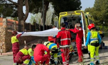 Dos intoxicados tras inhalar los vapores de un disolvente en un accidente doméstico en Colmenar de Oreja