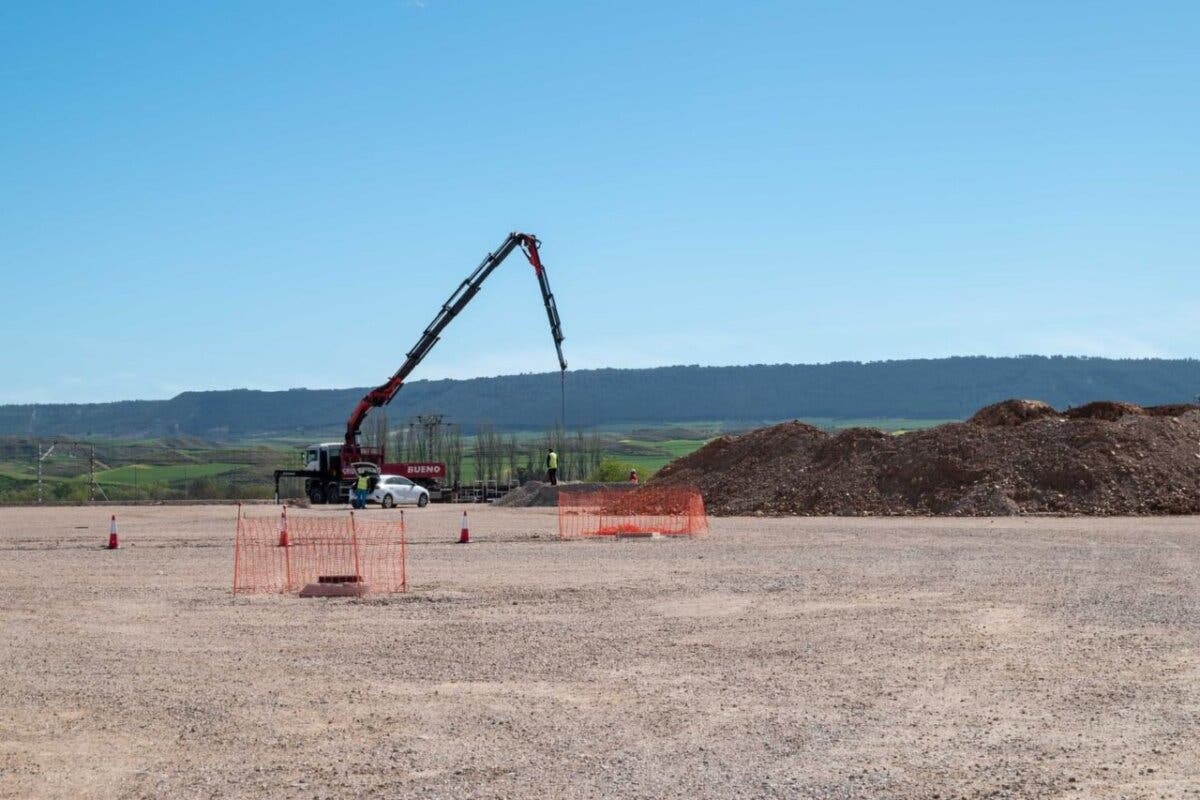 Avanzan las obras del nuevo puerto seco de Marchamalo con una inversión de 20 millones