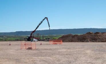 Avanzan las obras del nuevo puerto seco de Marchamalo con una inversión de 20 millones