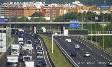 Diez personas atendidas y cinco vehículos implicados en un accidente en la A-2, en San Fernando de Henares