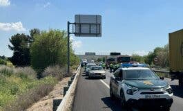 Dos heridos graves en un accidente en la A-3, en Arganda del Rey