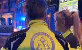 Muere un rider de 29 años atropellado por un taxi en Madrid