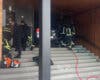 Un vehículo se estrella contra un portal en el barrio de Salamanca de Madrid y golpea los ascensores