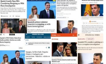 «Corrupción» en todos los idiomas: así ve la prensa internacional el anuncio de Sánchez