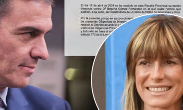 La Fiscalía de Madrid incoa diligencias contra la mujer de Sánchez tras la denuncia de Hazte Oír