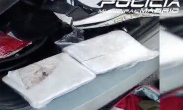Encuentran más de dos kilos de heroína en el maletero de un coche en Carabanchel