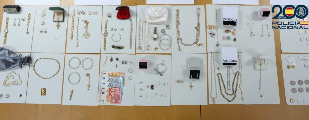 Detenida en Madrid una empleada del hogar por robar joyas valoradas en más de 100.000 euros
