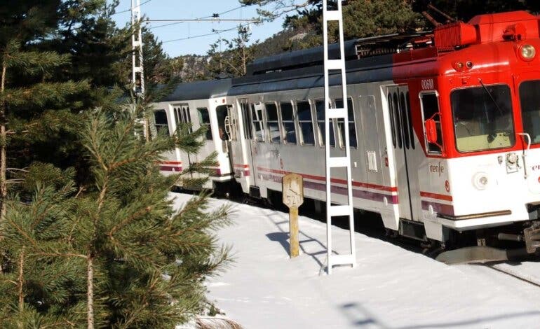 Renfe cierra la línea C9 de Cercanías entre Cercedilla y Cotos durante un año y activa un plan alternativo de transporte por carretera