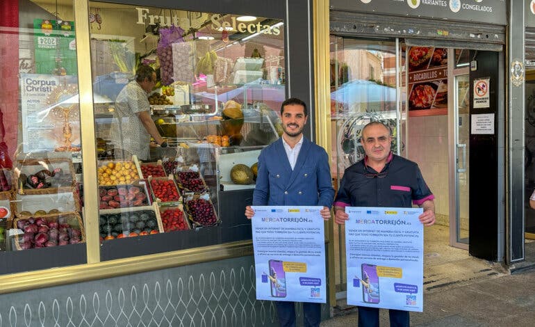 Nace MercaTorrejón, el «Amazon» del pequeño comercio de la ciudad  