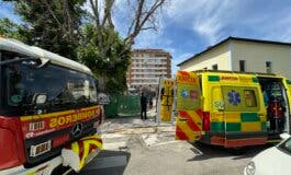 Muere un hombre aplastado por una retroexcavadora en un accidente laboral en Madrid 