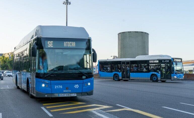 Autobuses gratuitos de la EMT conectan Atocha y Vicálvaro durante los cortes en Cercanías