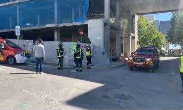 Mueren dos trabajadores al derrumbarse el forjado de un edificio en obras en Madrid