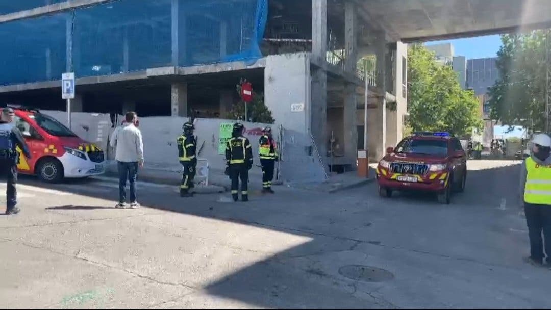 Mueren dos trabajadores al derrumbarse el forjado de un edificio en obras en Madrid