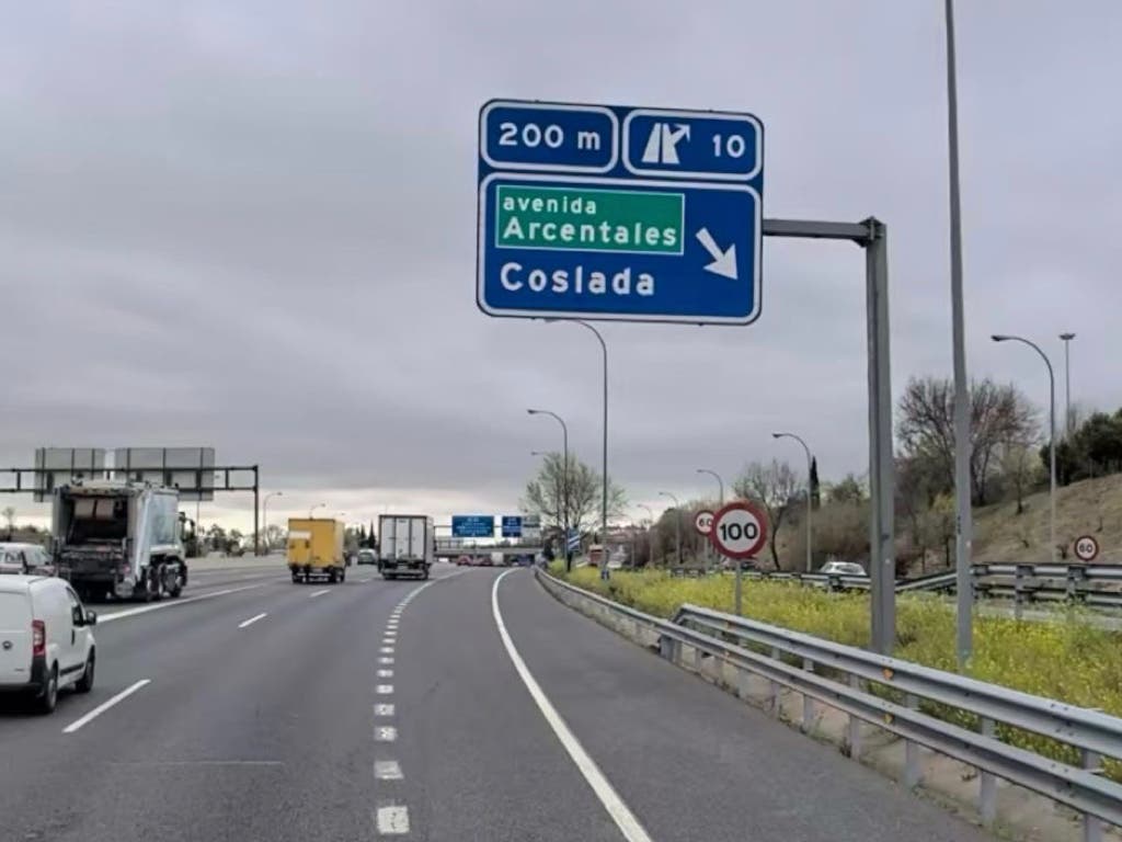 Corte total de la M-40 este fin de semana entre los kilómetros 9 y 10 en ambos sentidos