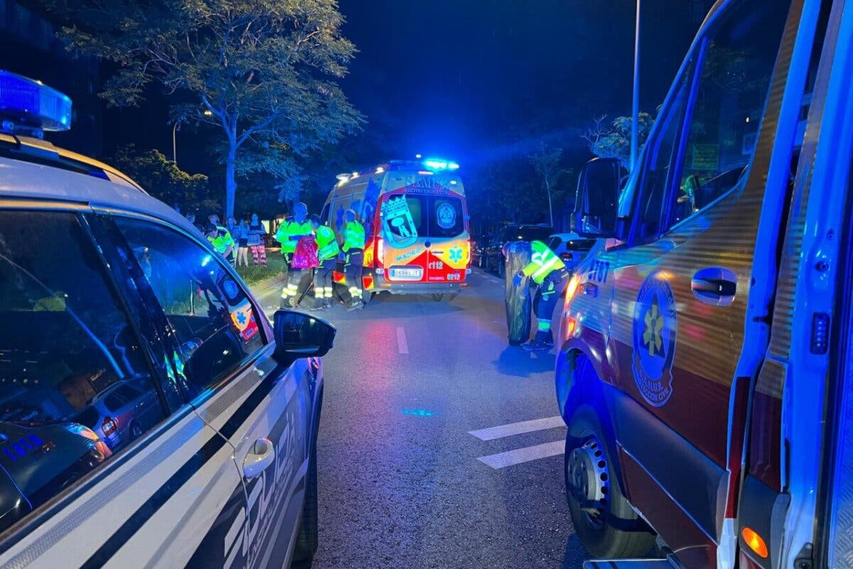 Herido tras ser atropellado por un vehículo que se dio a la fuga en Puente de Vallecas