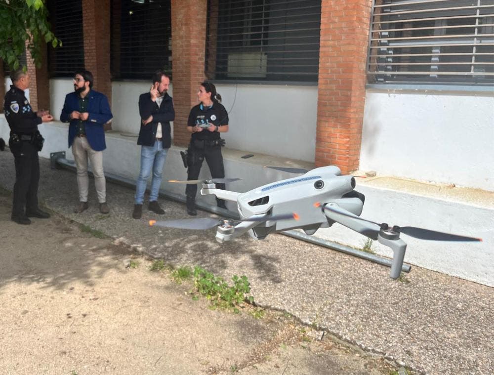 La Policía Local de Azuqueca estrena una Unidad de Drones