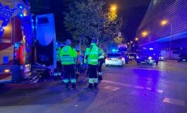 Una reyerta a cuchilladas entre feriantes junto al Bernabéu deja 11 heridos y 32 detenidos