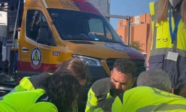 Heridos un motorista y su acompañante en un accidente en la M-30