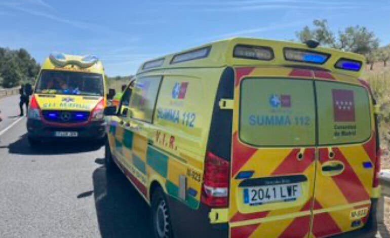 Muere un ciclista atropellado en la M-209 en Campo Real