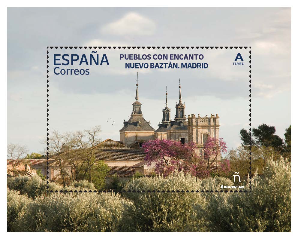 Correos presenta un sello de la serie «Pueblos con Encanto» dedicado a Nuevo Baztán