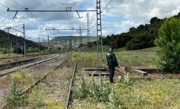 Roban cinco toneladas de vías de tren en Guadalajara y son interceptados cuando huían