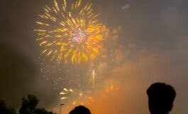 Torrejón cierra sus Fiestas Populares 2024 con un gran castillo de fuegos artificiales: así ha sido la Noche del Fuego