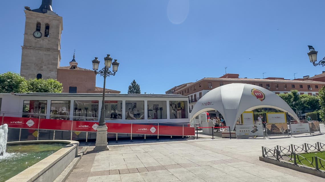 Torrejón acoge la exposición «Experiencia PassVRord» en la Plaza Mayor