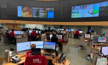 El 112 gestiona 72 incidencias por la lluvia en la Comunidad de Madrid