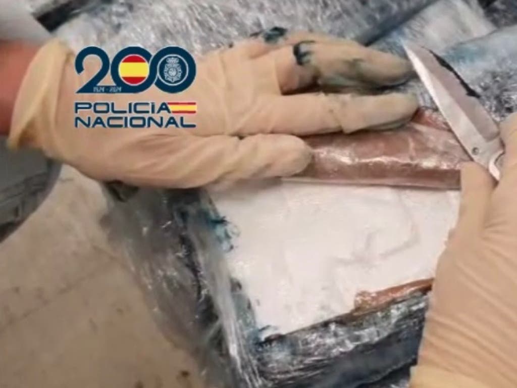 Incautan 100 kilos de cocaína de alta pureza en una nave de Fuenlabrada