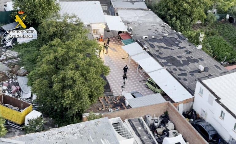 Desmantelado un grupo criminal dedicado al tráfico de cocaína asentado en la Cañada Real y Mejorada del Campo