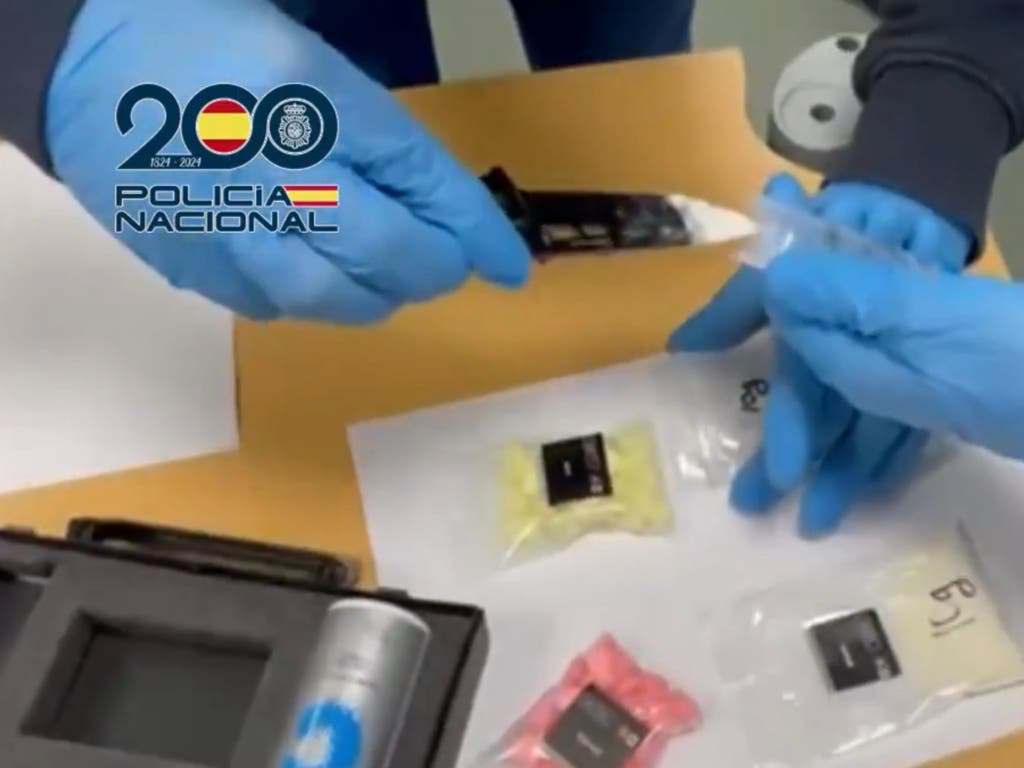 Siete detenidos en Madrid por importar nuevas drogas de diseño de Países Bajos