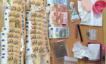 Tres detenidos en Chiloeches tras ser sorprendidos con metanfetaminas, cocaína, cristal y hachís
