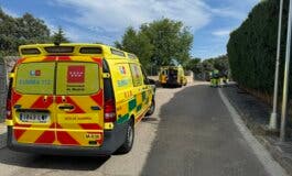 Trasladado grave en helicóptero al hospital un hombre tras morderle una víbora en su casa en Valdemorillo
