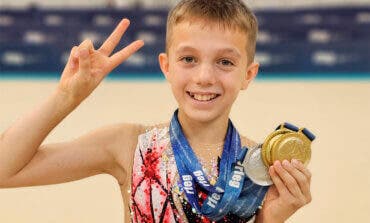 Saúl Rodríguez, el niño de Torrejón que se acaba de proclamar campeón de España de gimnasia rítmica