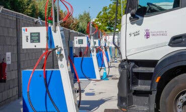 Torrejón instala una innovadora gasinera para recargar los vehículos de la limpieza viaria