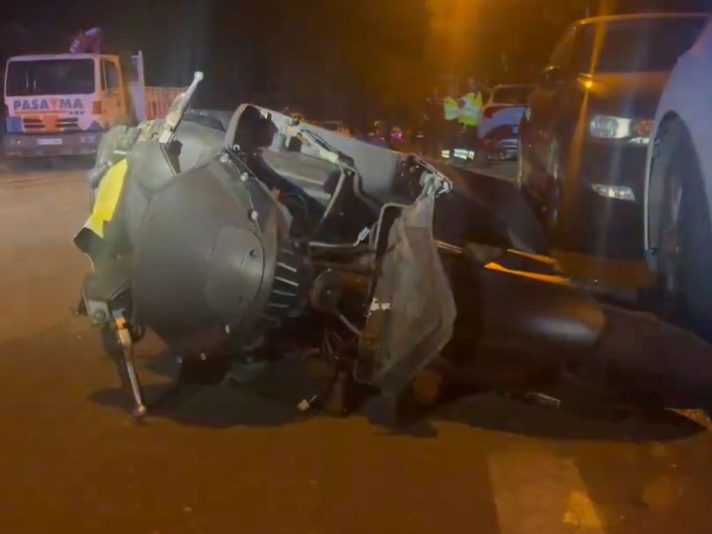 Muere un motorista tras chocar contra una camión estacionado en Villaverde