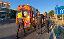 Herido grave un motorista de 41 años tras sufrir un accidente en la A-42