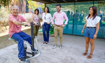 Torrejón instala nuevos juegos biosaludables para afectados de daño cerebral sobrevenido