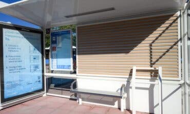 Así son las nuevas marquesinas refrescantes de la EMT de Madrid: se activan apretando un botón