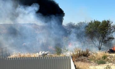Detenida la presunta autora del incendio declarado ayer junto al cementerio de Torrejón