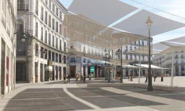 La Puerta del Sol de Madrid tendrá toldos en 2025 ante la imposibilidad de plantar árboles