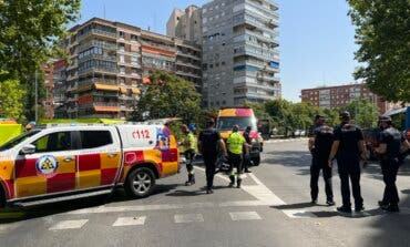 Muere una conductora de 79 años en un accidente en Madrid tras chocar contra dos turismos